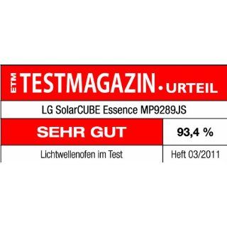 LG MP9289JS SolarCube Essence Mikrowelle / 32 L / 1300 W / weiß