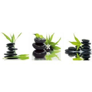 Feng Shui Balance in Green 30 x 30 cm Küche & Haushalt
