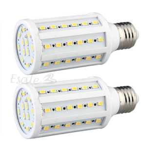 E27 60 5630 SMD LED Energiesparlampe Lampe Mais Licht Warmweiß 15W