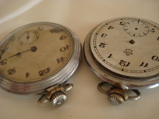 2x Taschenuhr   Fa. Thiel u.a.   Uhr   Uhrenersatzteile   defekt