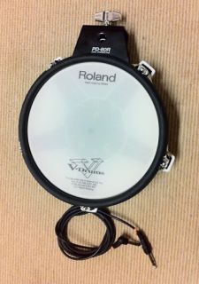 Roland PD 80R Electronic Dual Zone Mesh V Drum Trigger Pad pd80r