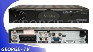 Receiver BigSAT BS S 67 programmiert für russische TV