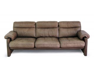 ledercouch DE SEDE DS 70 3 sitzer ledersofa couch