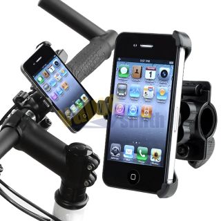 Black Bicycle Bike Mount Handlebar Holder Holder for Apple iPhone 4 4G