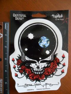 x5 Classic Grateful Dead Space Your Face Window sticker / decal