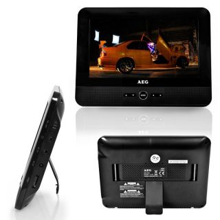 Portable Car Cinema Tragbarer LCD Display  USB DVD Player 17,8cm