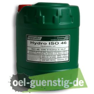 20 Liter FANFARO Hydro ISO HLP 46/ 1,75€/L / Hydrauliköl/ Angebot