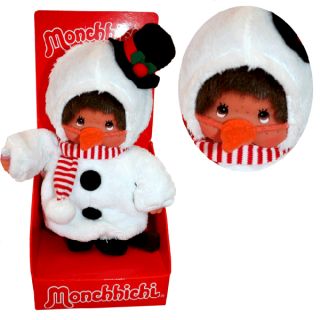Monchhichi   Weihnachten Schneemann Snowman