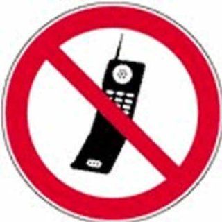 Verbotsschild Handy verboten, Folie selbstklebend 100 mm 