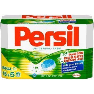 Persil Universal Tabs, 40 Tabs, 20WL, 1,35 kg Drogerie