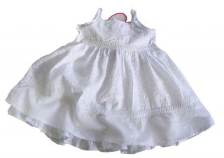 weißes Kleid, Festkleid, Sommerkleid, Gr. 86   92, cute Girls Dress