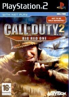 PS2 Spiel   CALL OF DUTY 2 BIG RED ONE (mit OVP) USK18   für Sony