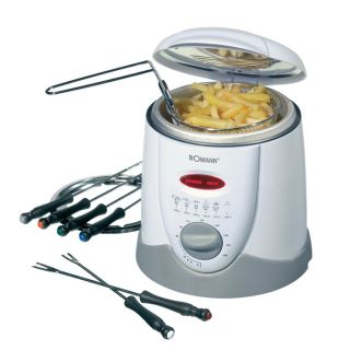 Fondue Fritteuse Frittöse Fonduegabeln Bomann FFR 1290