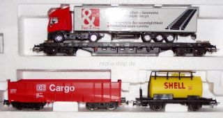 PIKO Güterwagenset DB (TRUCK   Cargo   SHELL) #89