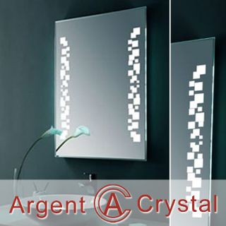 Leuchtspiegel 80x60 cm Badspiegel beleuchtet Spiegel mit Beleuchtung