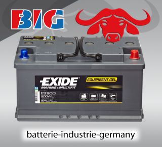  Batterie EXIDE C20 12V 80 AH C100 95 AH C5 70 AH Boot Wohnmobil Reha