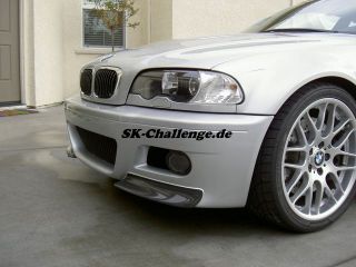 BMW e46 M3 echt Carbon/Kohlefaser CSL Style Flaps/Cupwings TOP