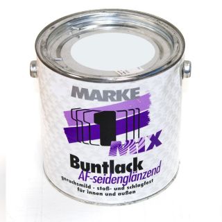 GP5,98€/L Marke 1 Mix Buntlack Lack Farbe seidenglänzend 2,5 L