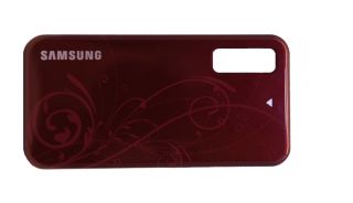 Original Samsung GT S5230 Cover Akkudeckel Akkufachdeckel La Fleur Red