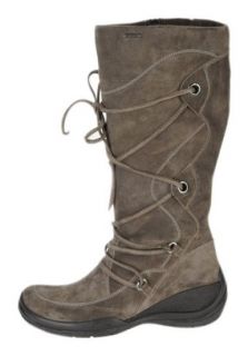 GEOX Veloursleder Leder Stiefel in khaki