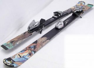 Atomic Patent Ski Set 120 cm Jugend Carving Kinderski Skiset Skier