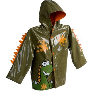 Regenmantel Regenponcho 104/110 gefüttert Futter Dino Jungen