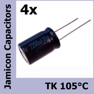 Elko Kondensator radial Jamicon TK 2200uF 35V 105°C 073392