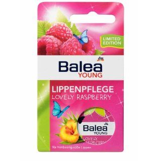 Balea Lippenpflege Lovely Raspberry, 2er Pack (2 x 10 g) 