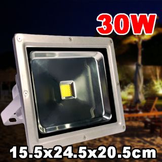 30 W LED Strahler Außenstrahler Fluter Flutlicht IP65 Kaltweiß