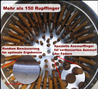 GEFLÜGELRUPFMASCHINE HÜHNERRUPFMASCHINE RUPFMASCHINE