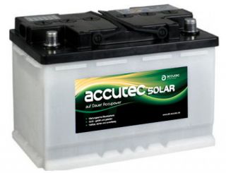 SOLARBATTERIE Solar Batterie Accutec12V 115AH Neu 105 AH 100AH 100 AH