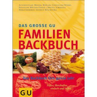 Familien Backbuch, Das große GU (GU Spezial) Gudrun