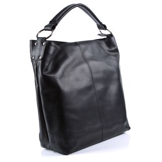 BACCINI Handtasche ELISA   Shopper Tote Bag schwarz   Leder