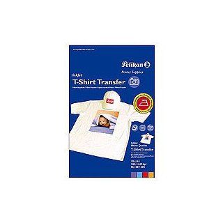 Pelikan InkJet T Shirt Transfer Folie A4 10Bl Tintenstrahldrucker