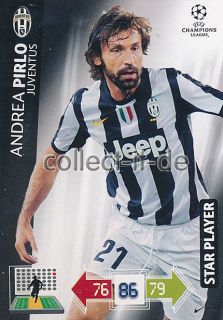 Adrenalyn Champions League   12/13   Juventus Turin   Karte aussuchen