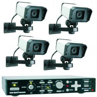 Video Überwachungsset QUAD CS 74 Q 4x Kamera + Quad Prozessor