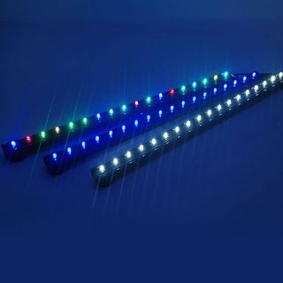 Neu 18er LED LEDs Aquarium Lampen Luftpumpe wellen Effekt Beleuchtung