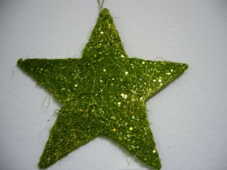 Sisalstern Sisal Stern Sterne Weihnachten Deko 25cm grün apfelgrün