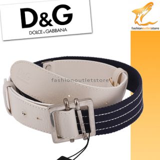 130 Gr. 95 Dolce&Gabbana Leder Gürtel belt cinture