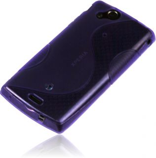 Sony Ericsson Xperia ARC S LT18i Silikon Gel Case Rubber Schutzhülle