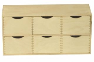 Schubladenbox Box Holzbox Schubladenelement Aufbewahrungsbox Holz