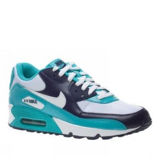 Nike Air Max 90 Leather Sneaker türkis/blau/weiß Schuhe