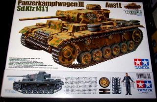 Panzer III Sd.Kfz. 141/1 Ausf. L 135 TAMIYA 35215 Neu
