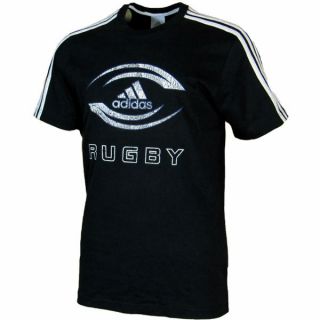 Adidas Herren Rugby Culture Tee S M L XL XXL XXXL schwarz V37681 T