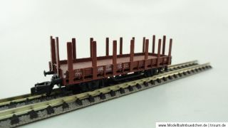 Minitrix 13587   Rungenwagen Klm 441der DB