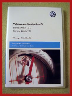 VW Navi DVD CY V7 RNS510 Skoda RNS Columbus West Europa