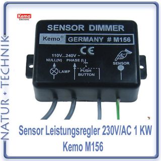 Sensor Leistungsregler 230V/AC 1 KW Kemo M156