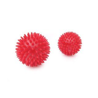 66Fit Igelball Massageball Weich X 2 Teile, mehrfarbig, 8 cm, BP GY