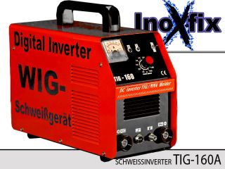 INOXFIX TIG 160 / WIG / MMA Digital Inverter Schweißgerät