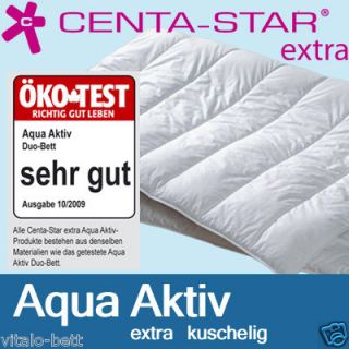 Aqua Aktiv Winter Duo Bettdecke 155x220 Centa Star